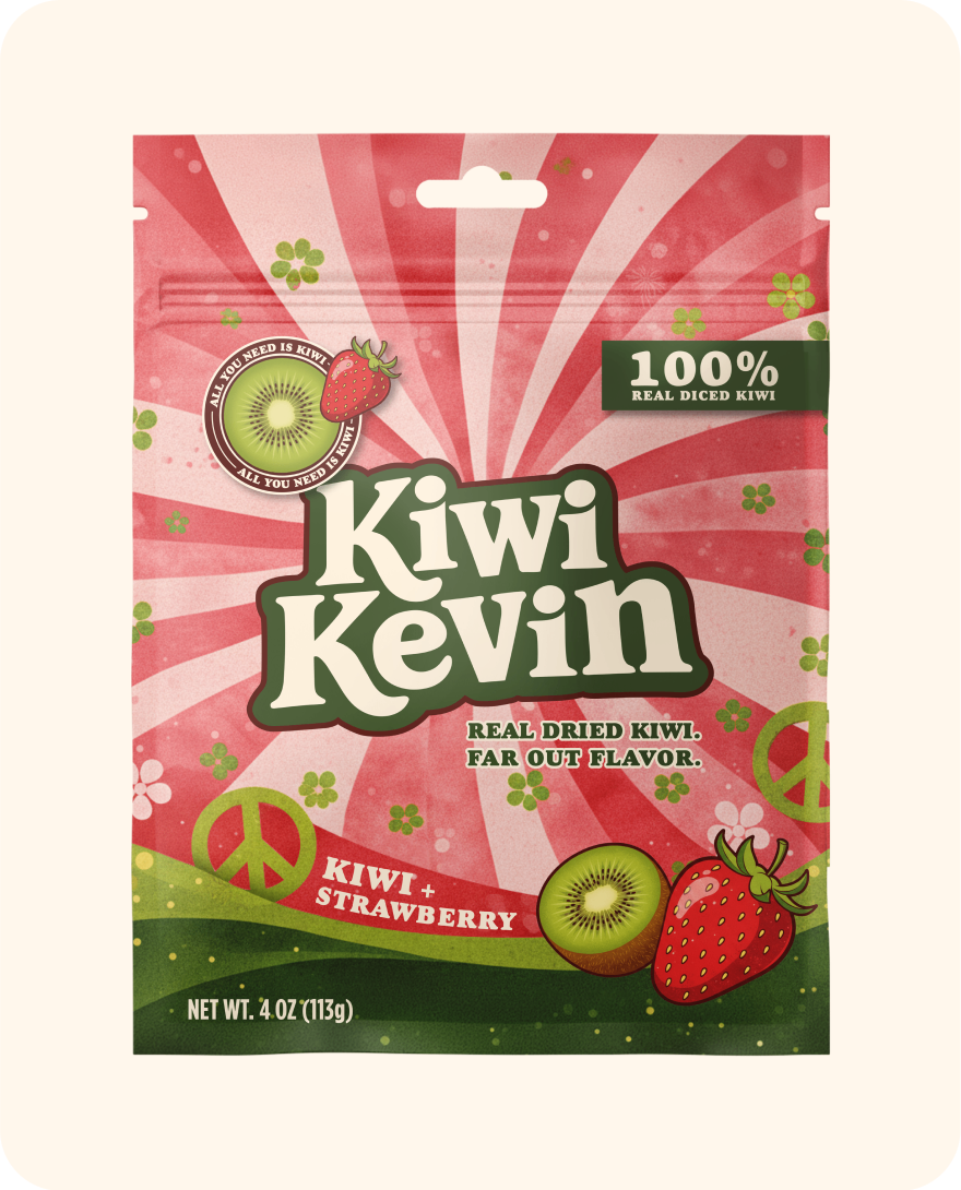 Kiwi Kevin Kiwi + Strawberry